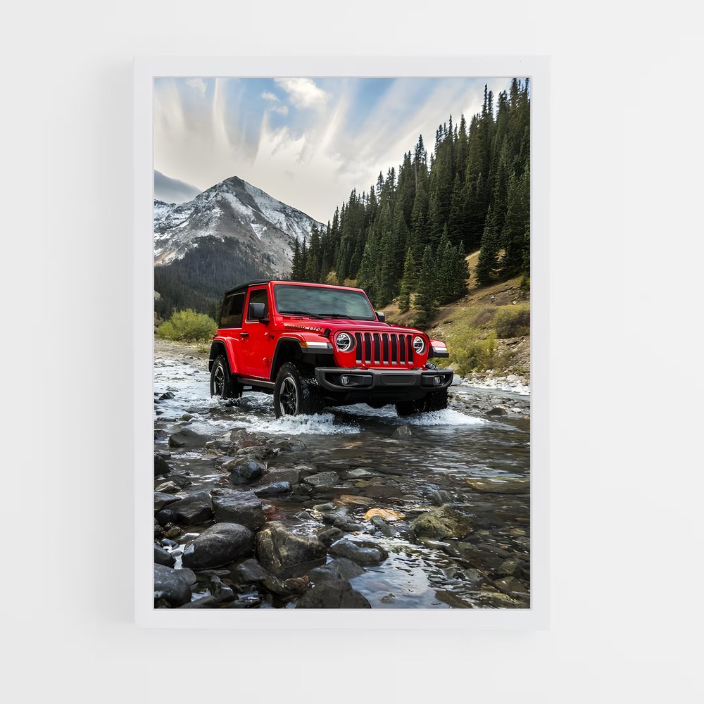 Poster Aventure Rubicon – affiche Jeep (vue 3)